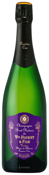 Champagne Veuve Fourny & Fils, Blanc de Blancs Brut Nature, Premier Cru NV